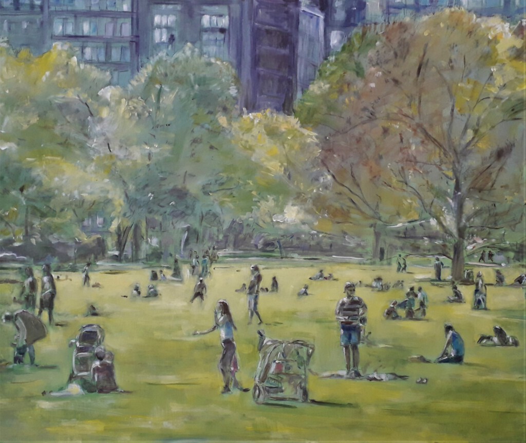 mensen/New York Central Park